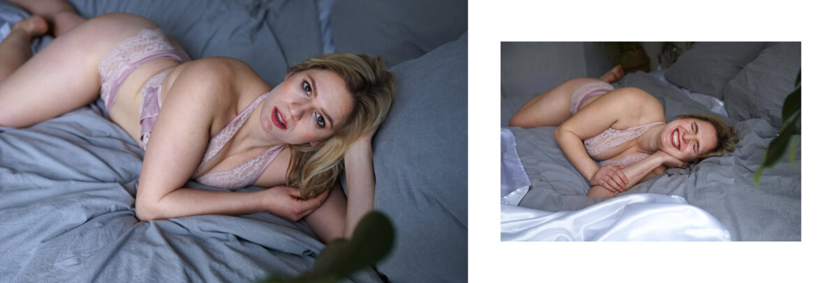 ästhetisches Boudoir Shooting in Hamburger Wohlfühl Atelier