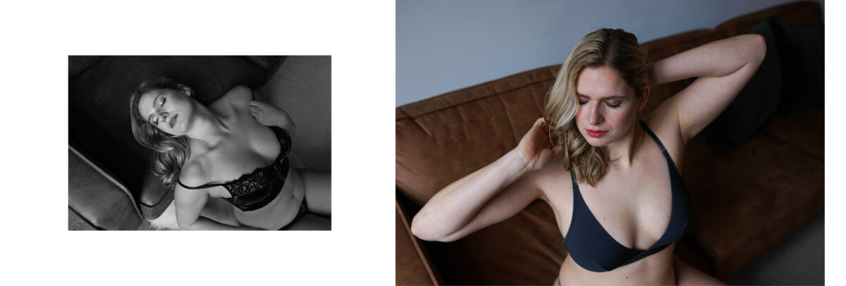 ästhetisches Boudoir Shooting in Hamburger Wohlfühl Atelier