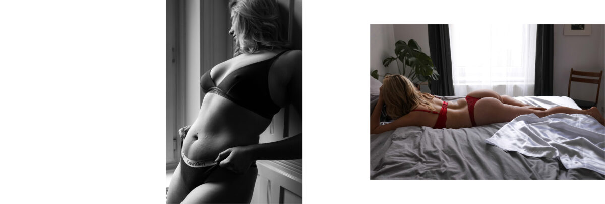 ästhetisches Boudoir Shooting in Hamburger Wohlfühl Atelier