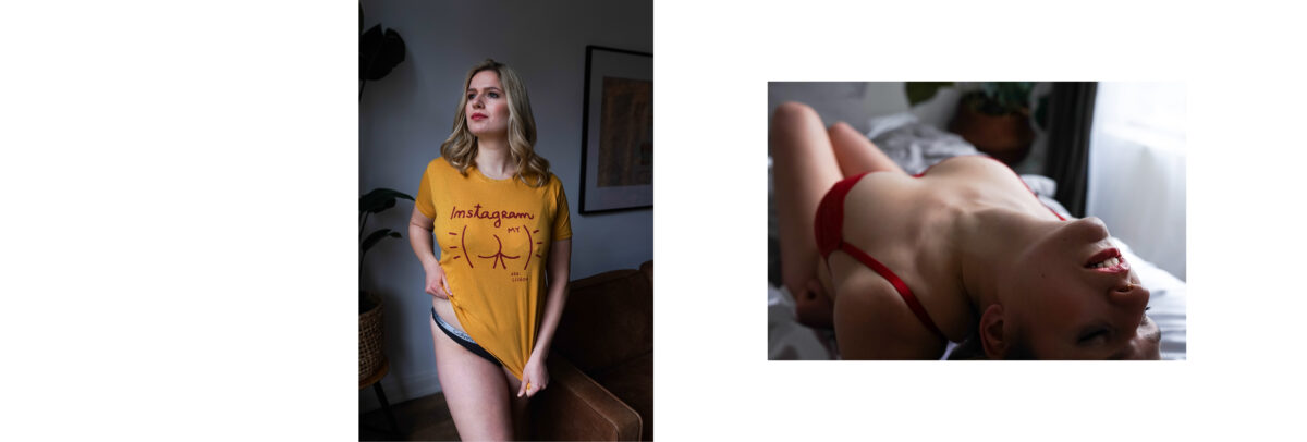 ästhetisches Boudoir Shooting in Hamburger Wohlfühl Atelier