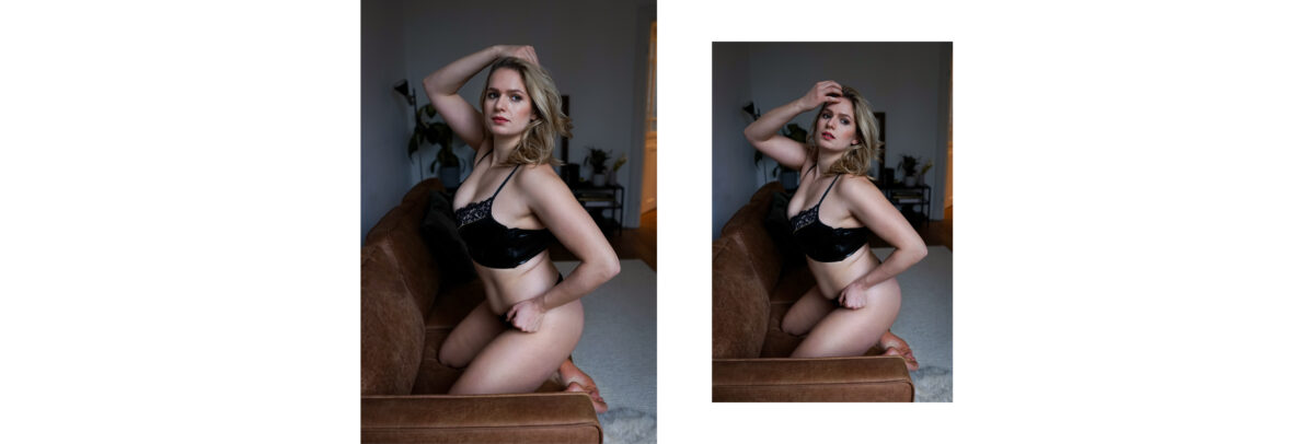ästhetisches Boudoir Shooting in Hamburger Wohlfühl Atelier