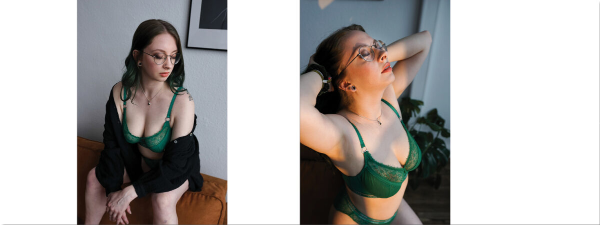 ästhetisches Boudoir Shooting in Hamburger Wohlfühl Atelier