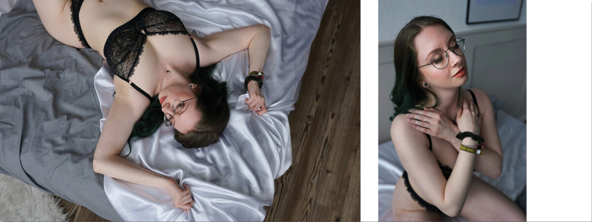 ästhetisches Boudoir Shooting in Hamburger Wohlfühl Atelier