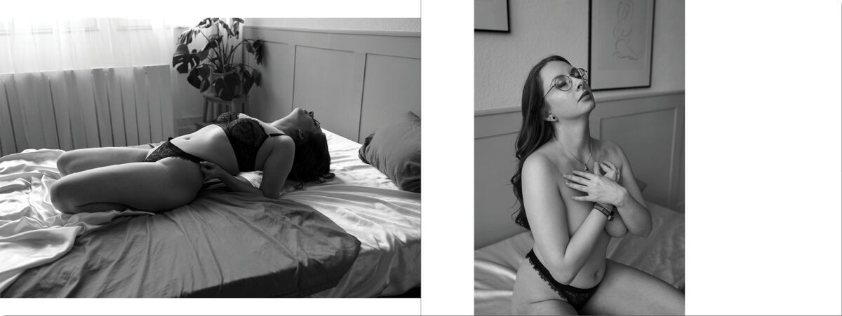 ästhetisches Boudoir Shooting in Hamburger Wohlfühl Atelier