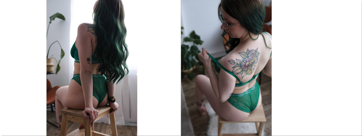 ästhetisches Boudoir Shooting in Hamburger Wohlfühl Atelier