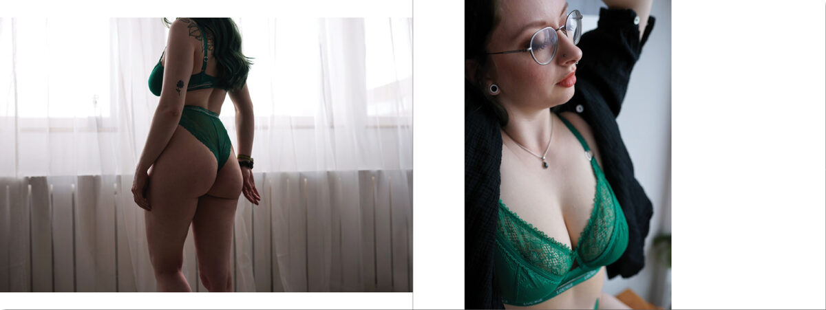 ästhetisches Boudoir Shooting in Hamburger Wohlfühl Atelier